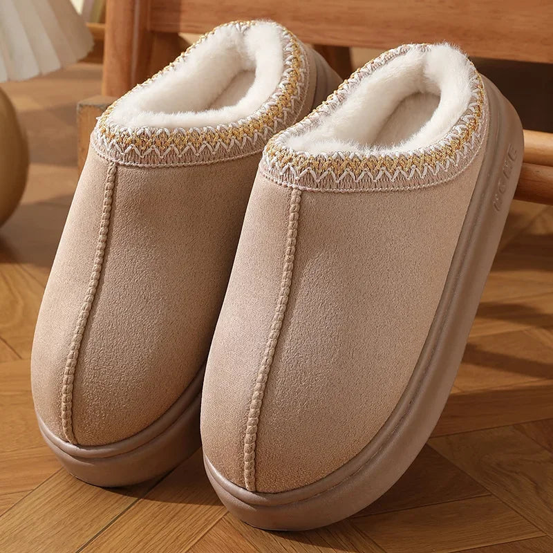 Chloe | Fluffy Platform Slippers™