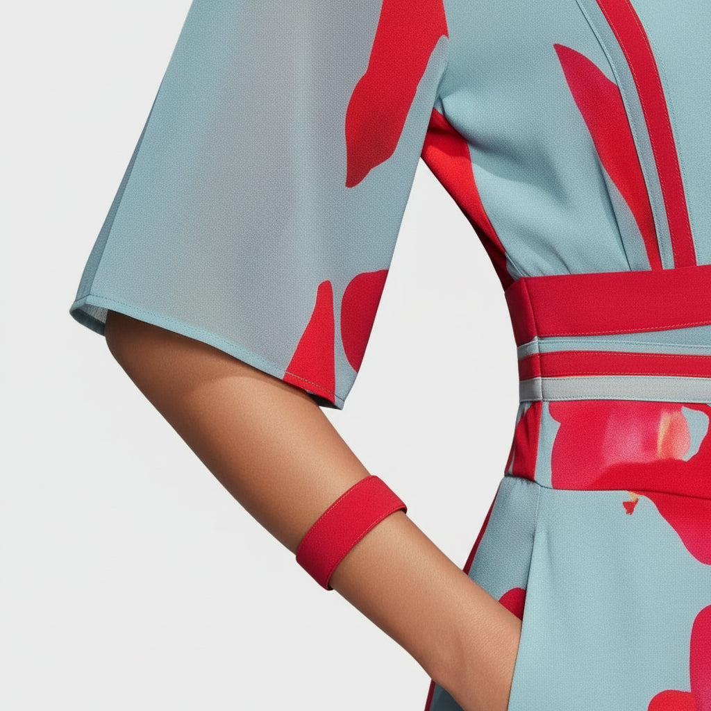 Elise | Elegant Floral Sheath Dress