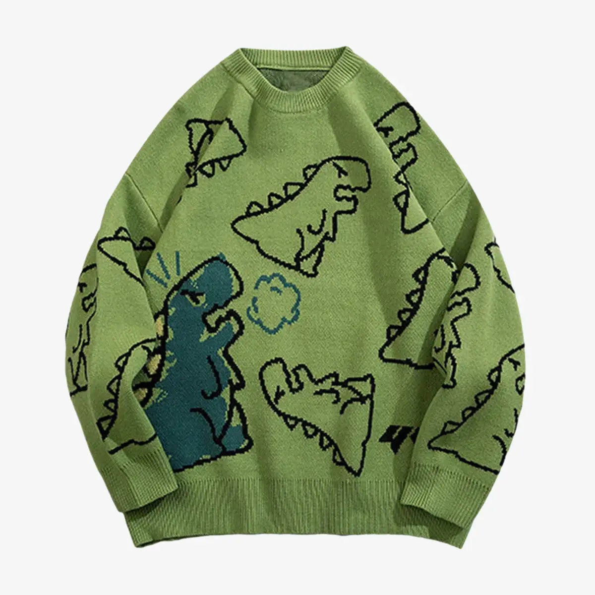 Cartoony™ | Dinosaur Printed Sweater
