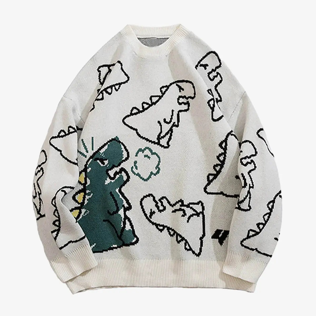 Cartoony™ | Dinosaur Printed Sweater