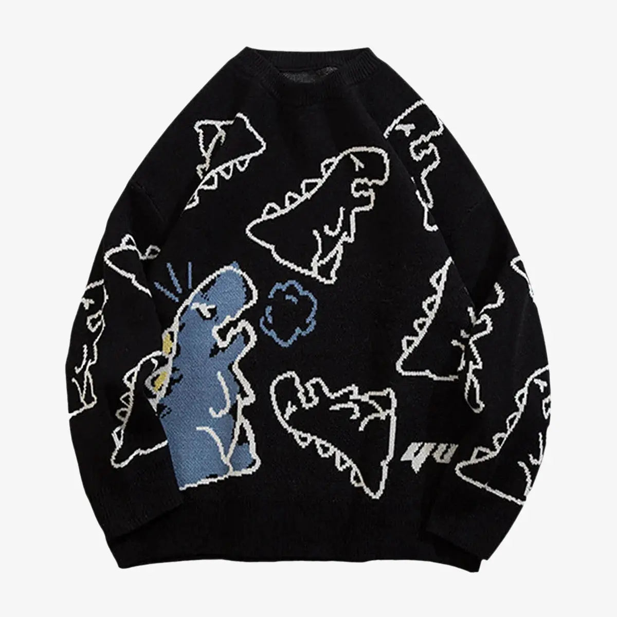 Cartoony™ | Dinosaur Printed Sweater